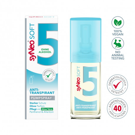 syNeo 5 soft Antitranspirant Pumpspray